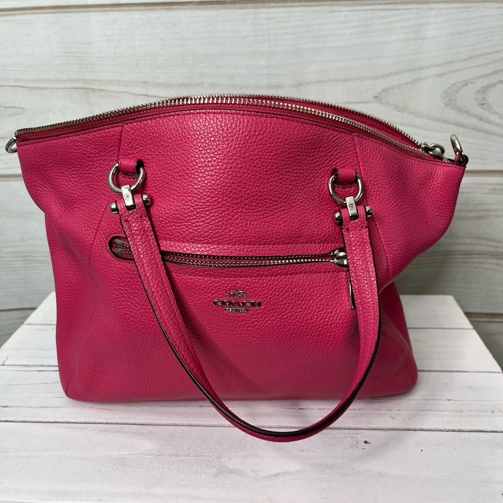 Coach Dahlia Color Prairie Satchel Bag, NO STRAP